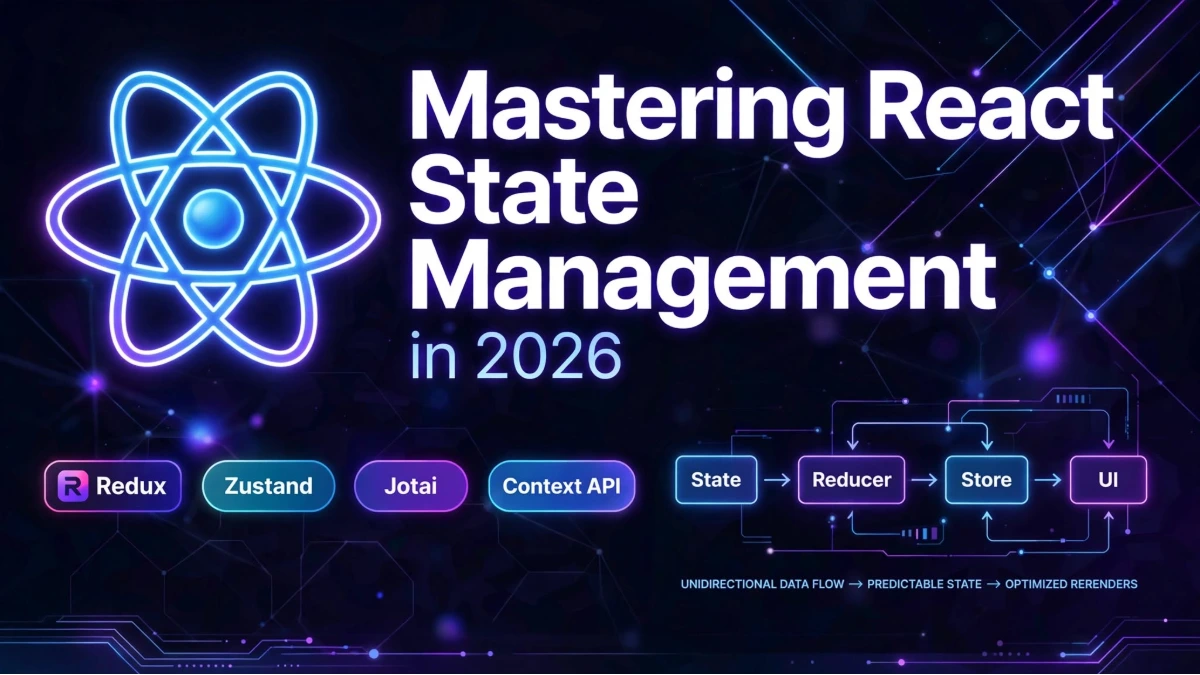 Mastering React State Management in 2026 - Web Development