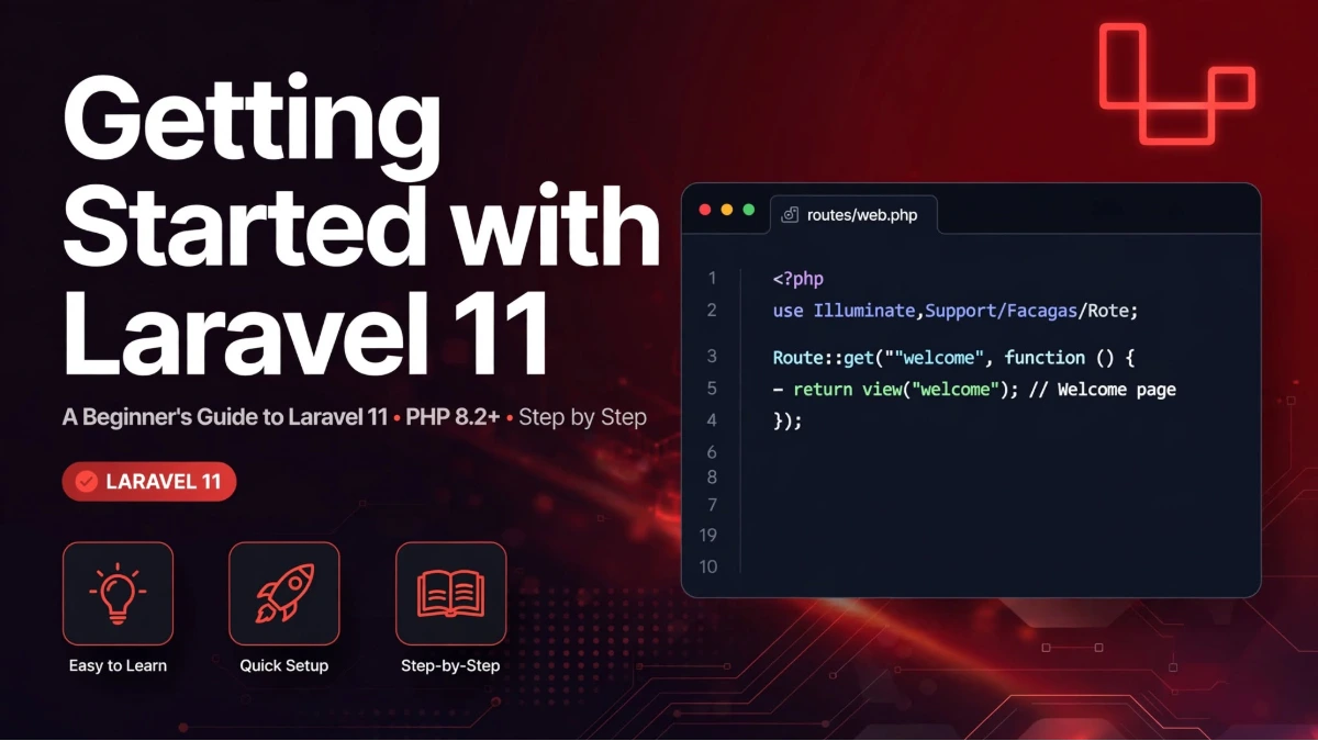 Getting Started with Laravel 11 - Web Development