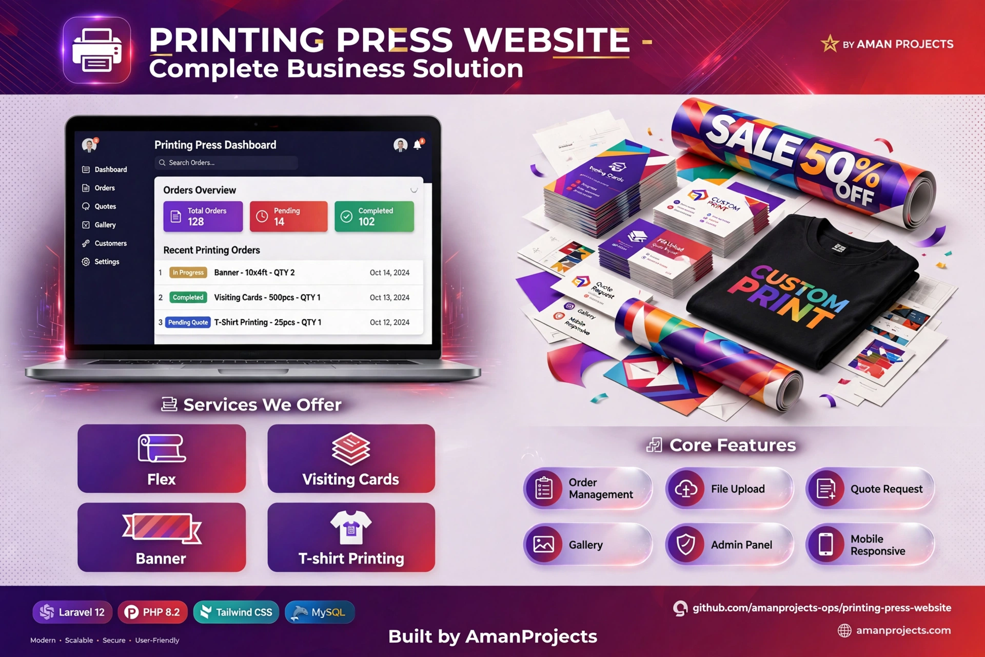Printing Press Website
