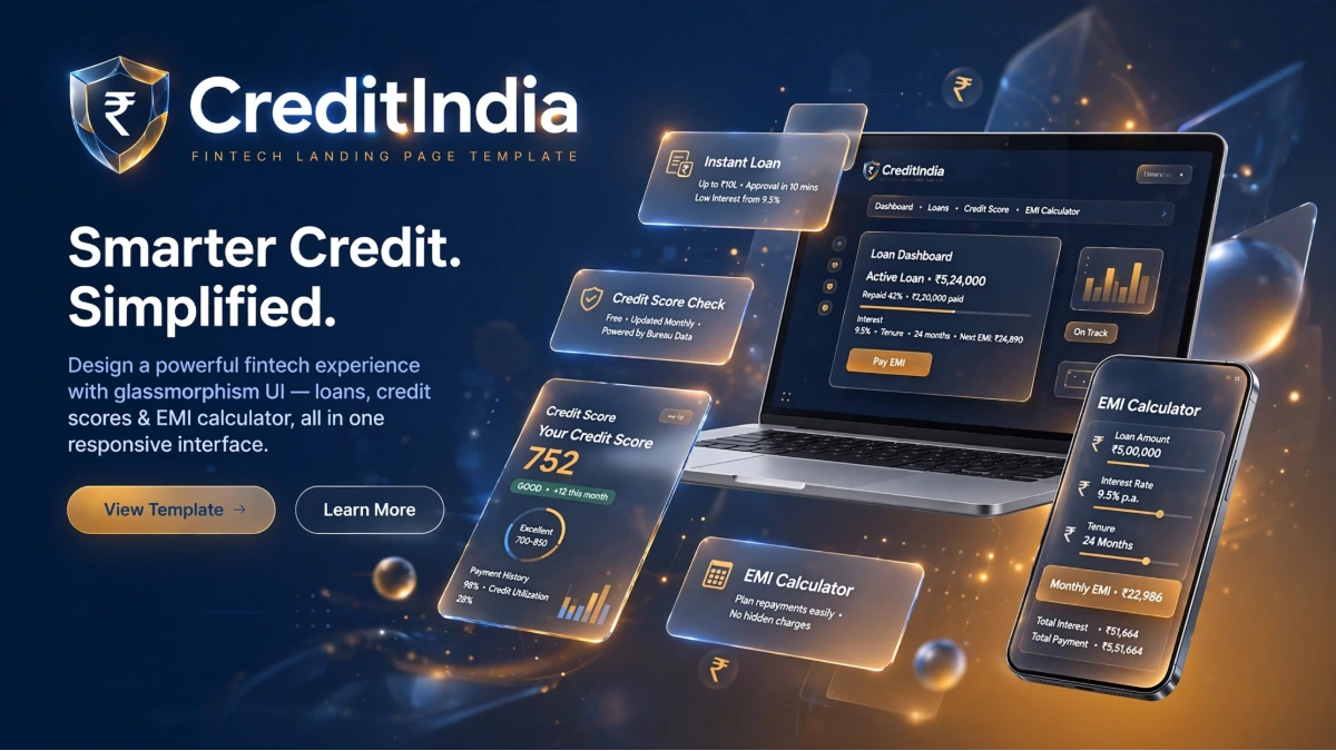 CreditIndia - Financial Freedom Starts