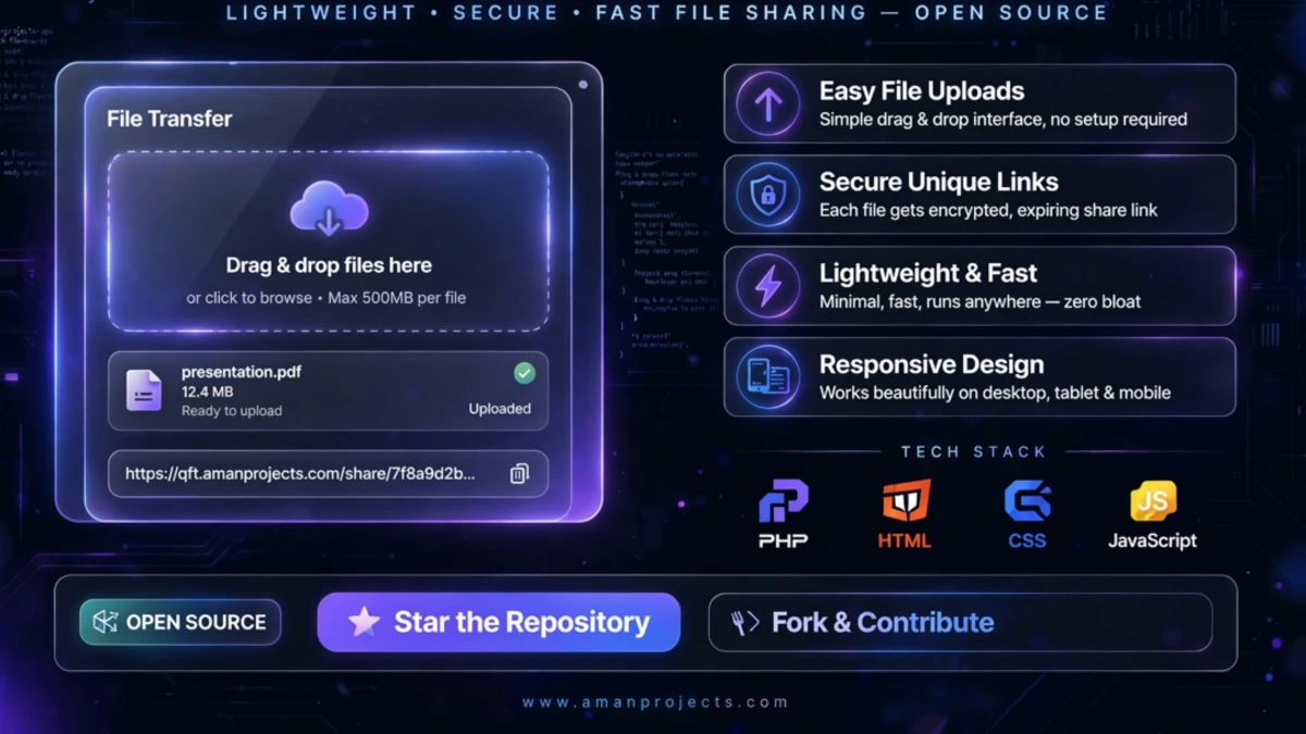 Quick File Transfer – Fast & Secure